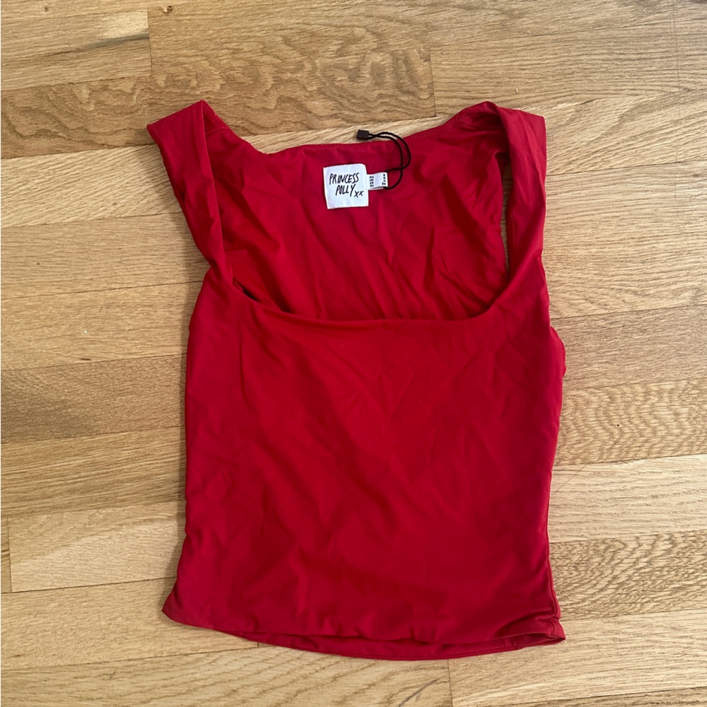 Cherry Red Princess Polly Top